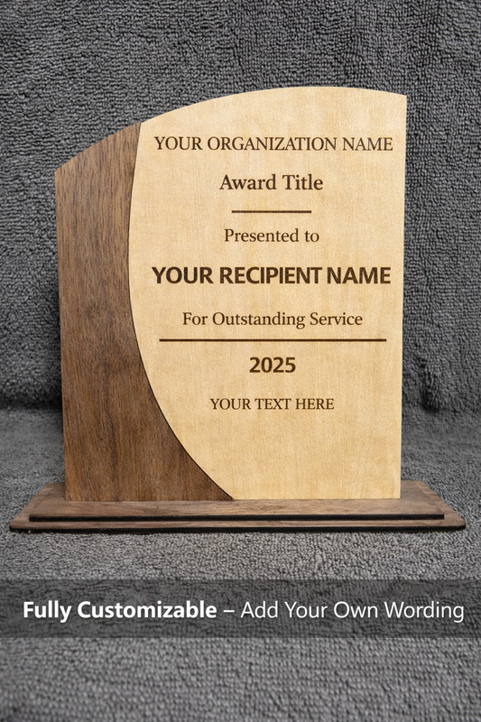 Custom Engraved Award Plaque