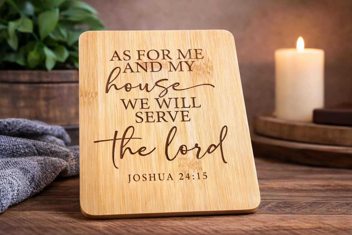 Scripture Plaque